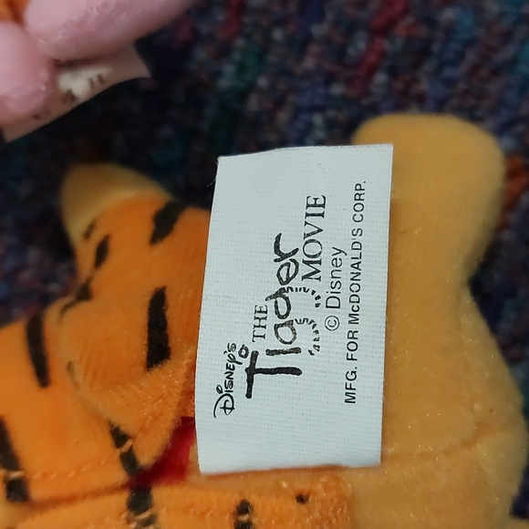 Vintage • Collectable • Set of 4 • McDonald's 'The Tigger Movie' Clip-on Charm - Picture 9 of 12